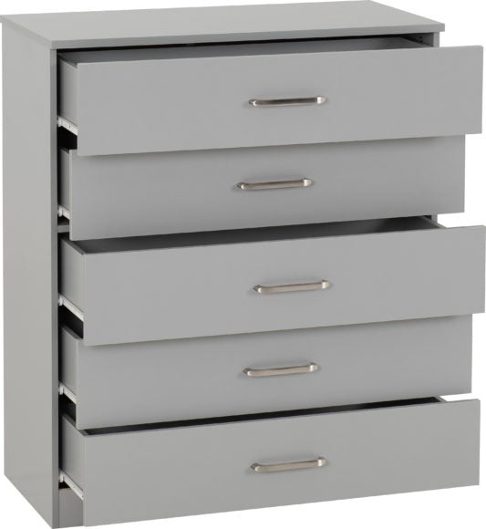 Dakota 5 Drawer Chest - Seconique