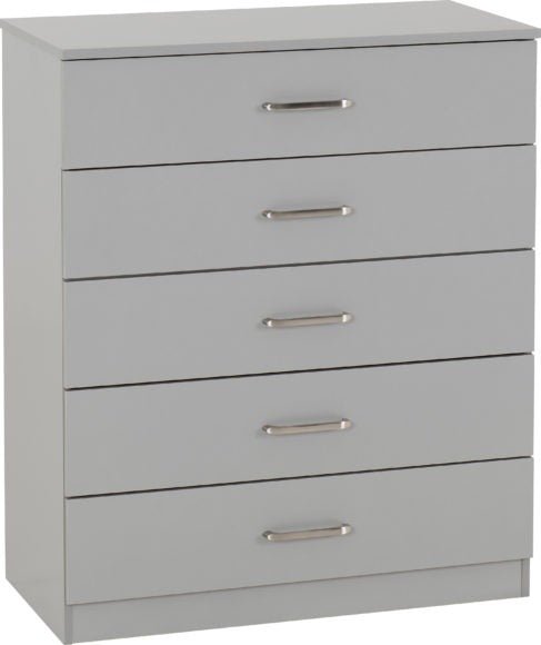 Dakota 5 Drawer Chest - Seconique