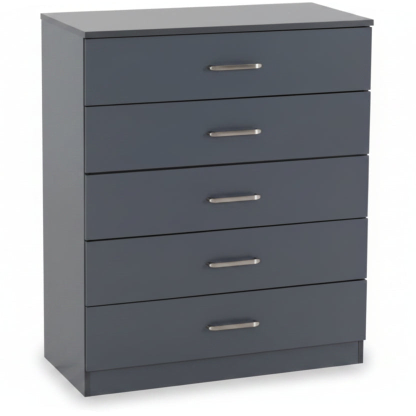 Dakota 5 Drawer Chest - Seconique