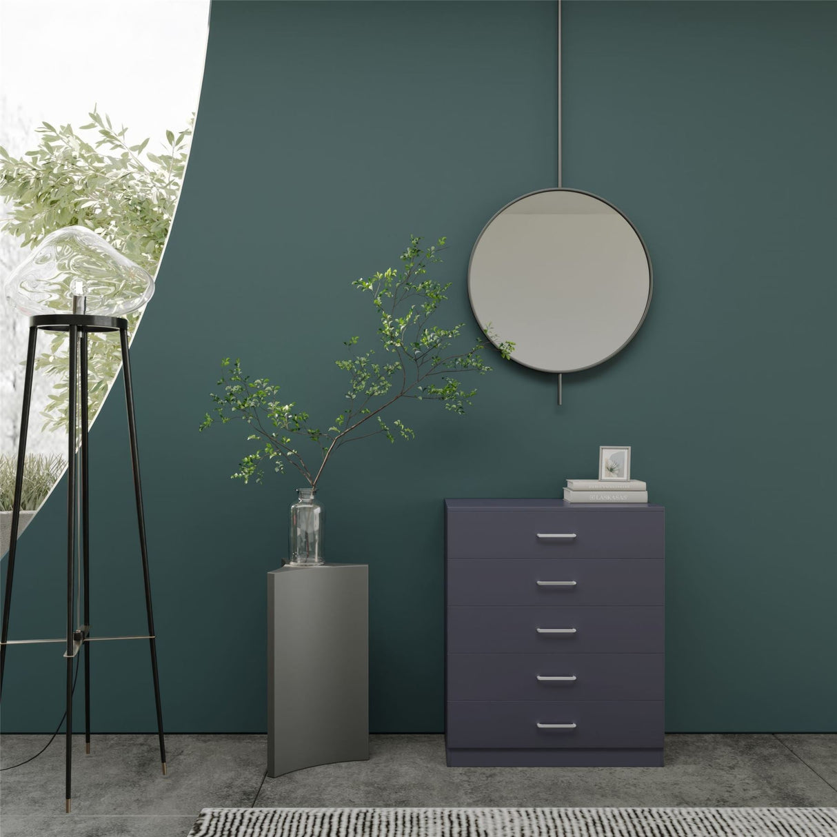 Dakota 5 Drawer Chest - Seconique