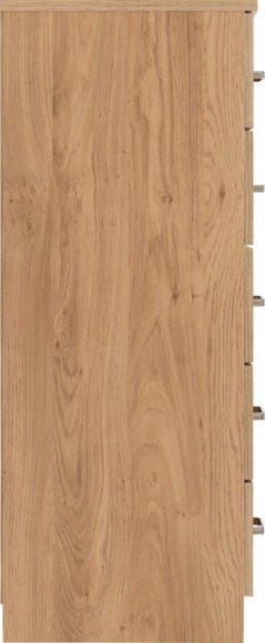 Dakota 5 Drawer Narrow Tallboy Chest - Seconique