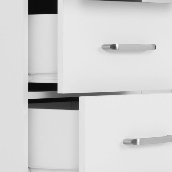 Dakota 5 Drawer Narrow Tallboy Chest - Seconique