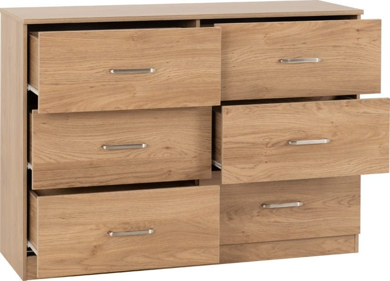 Dakota 6 Drawer Chest - Seconique