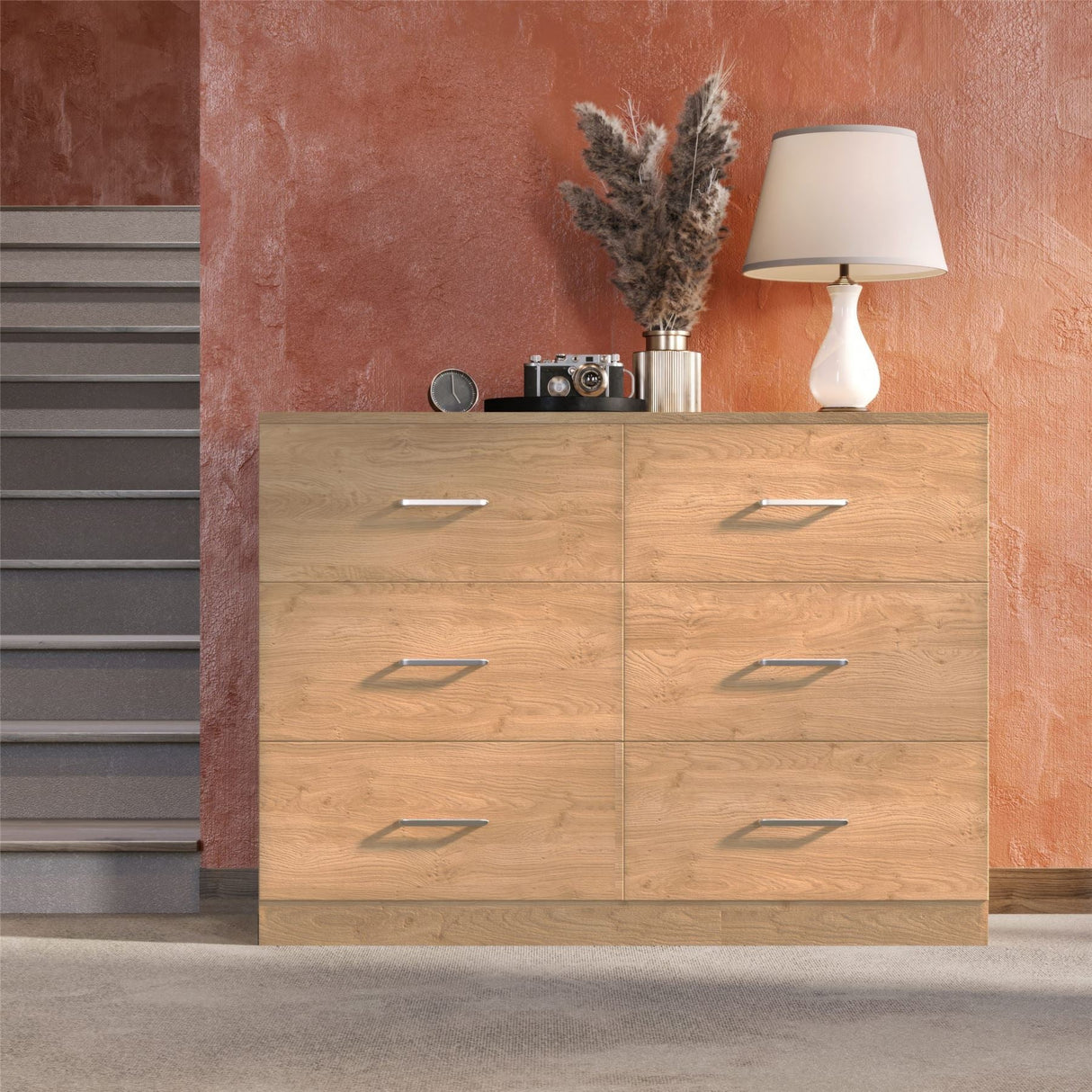 Dakota 6 Drawer Chest - Seconique