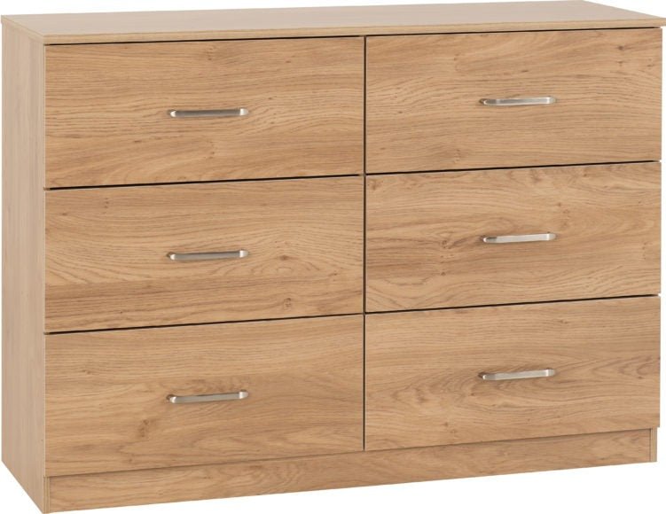 Dakota 6 Drawer Chest - Seconique