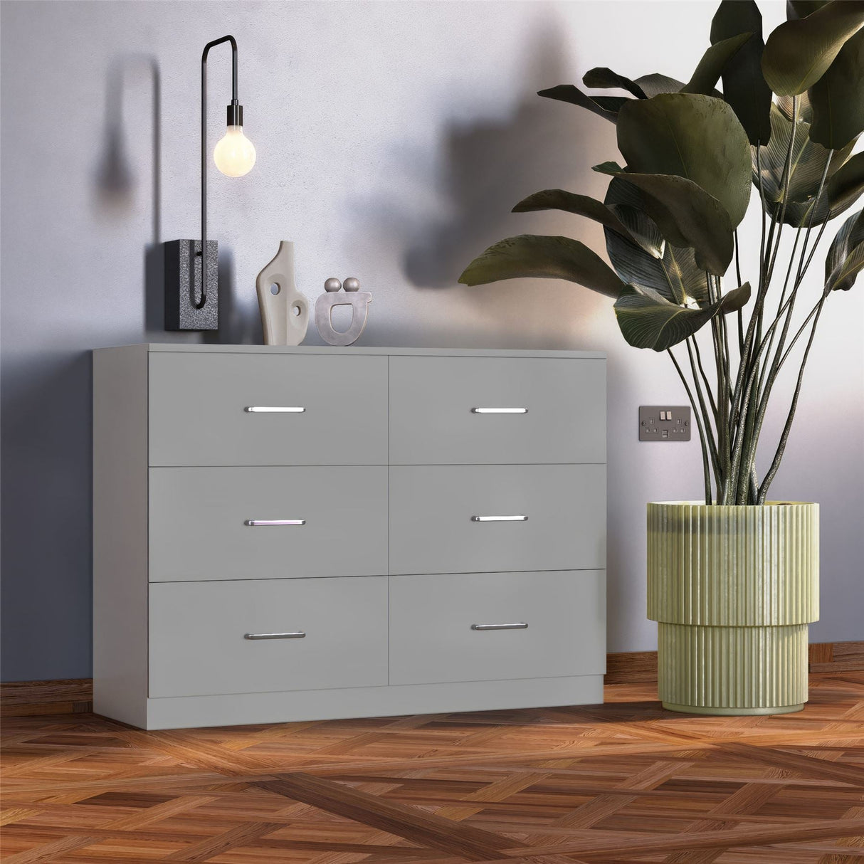 Dakota 6 Drawer Chest - Seconique