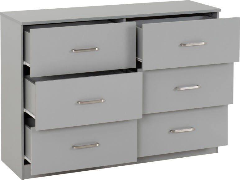 Dakota 6 Drawer Chest - Seconique