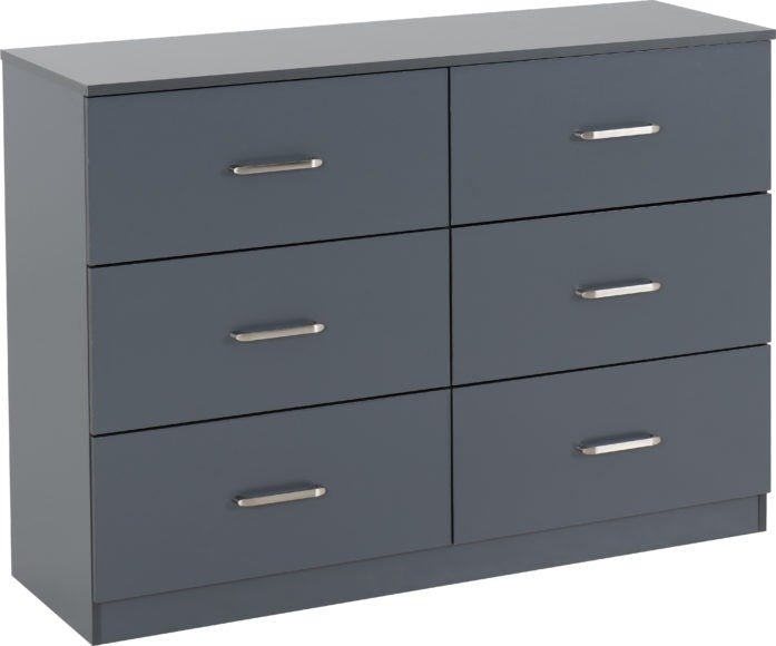 Dakota 6 Drawer Chest - Seconique
