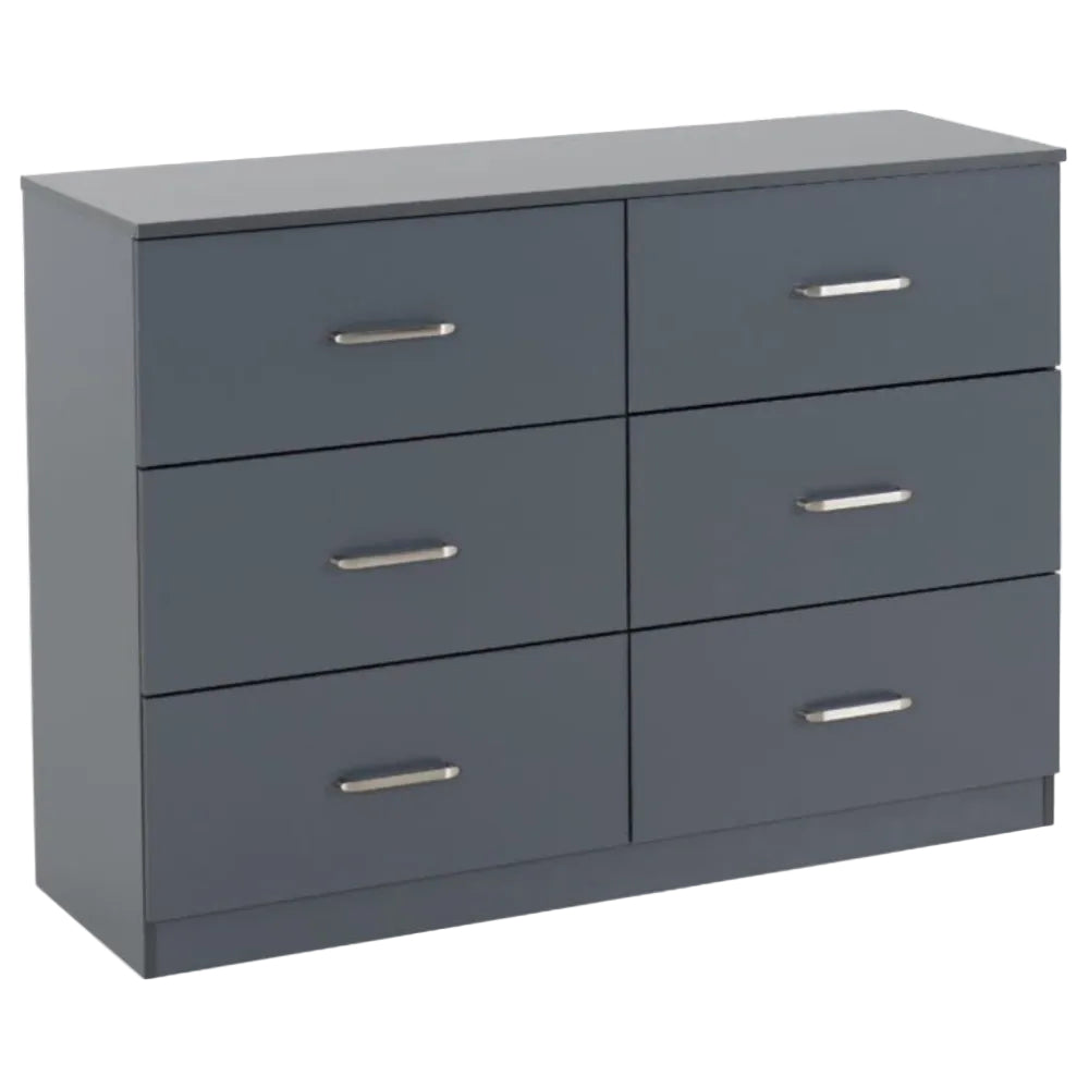 Dakota 6 Drawer Chest - Seconique