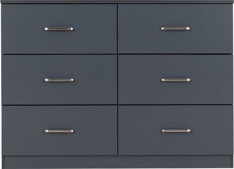 Dakota 6 Drawer Chest - Seconique