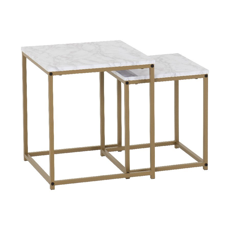 Dallas Square Nest of Tables - Seconique