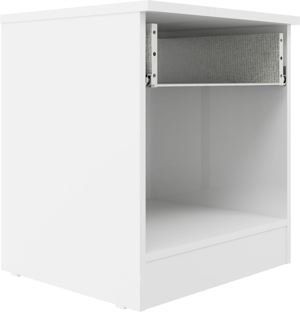 Denver 1 Drawer Bedside - Seconique