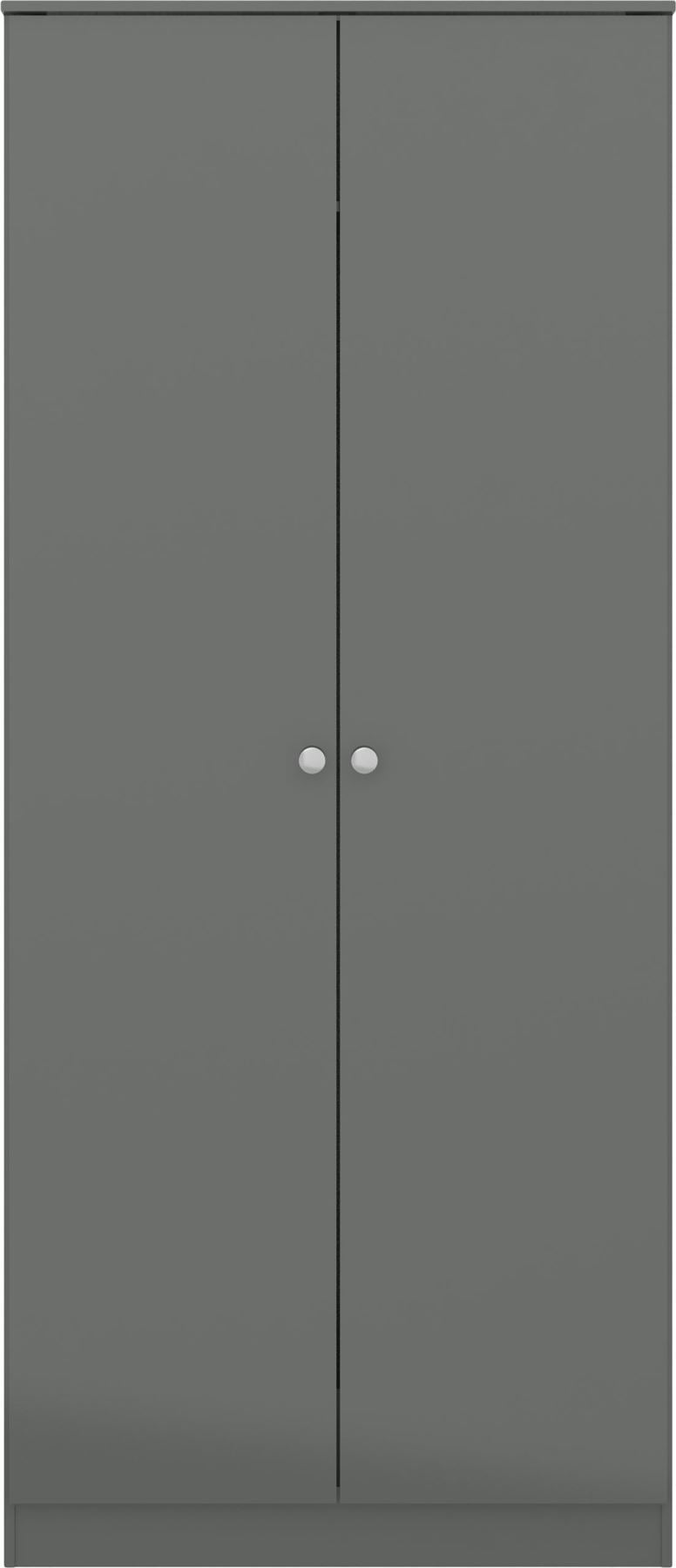 Denver 2 Door Wardrobe 3 Piece Bedroom Set - Seconique