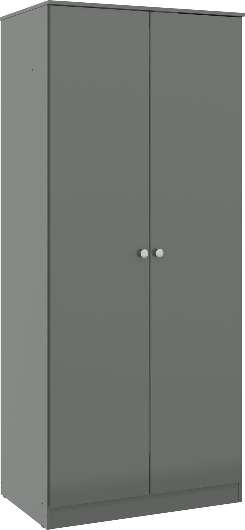 Denver 2 Door Wardrobe 3 Piece Bedroom Set - Seconique