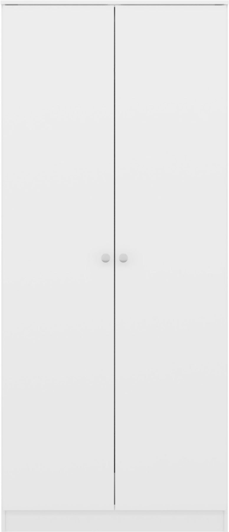 Denver 2 Door Wardrobe 3 Piece Bedroom Set - Seconique