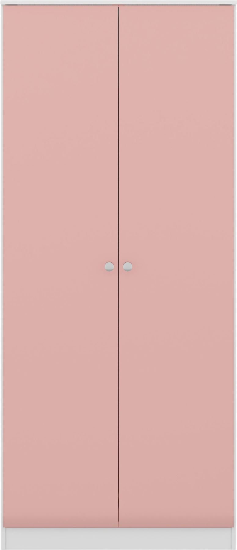 Denver 2 Door Wardrobe 3 Piece Bedroom Set - Seconique