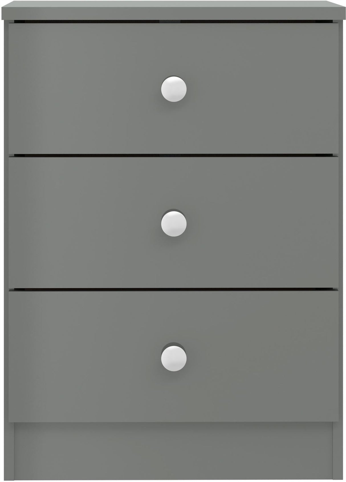Denver 3 Drawer Bedside - Seconique