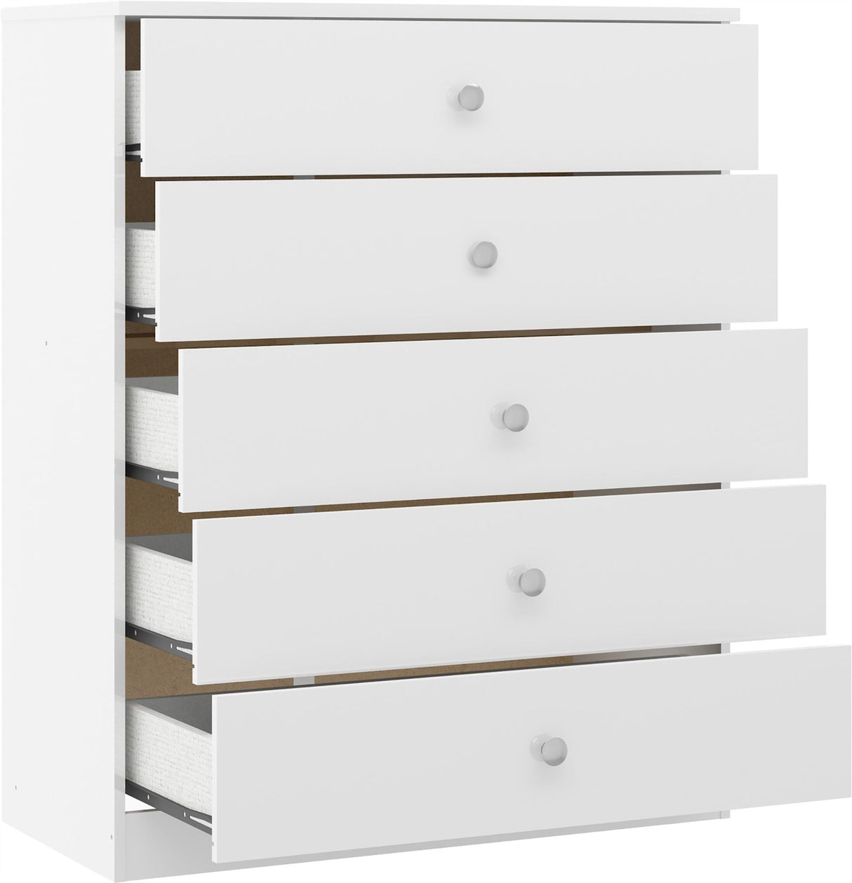 Denver 5 Drawer Chest - Seconique