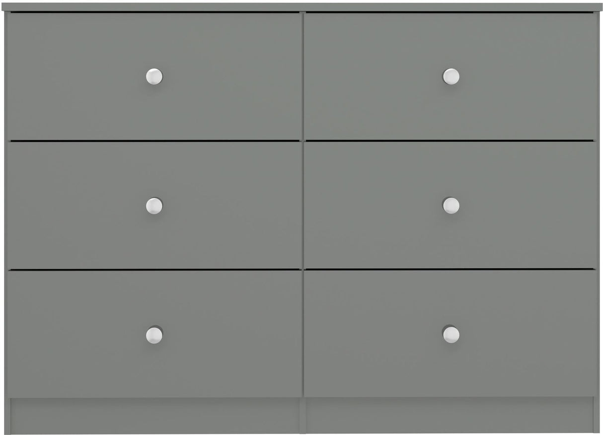Denver 6 Drawer Chest - Seconique