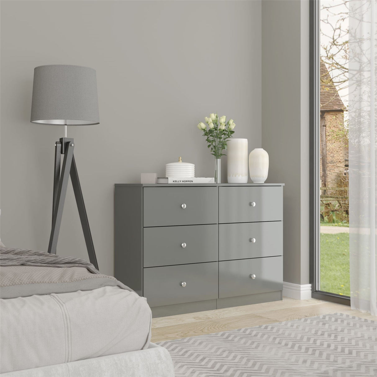 Denver 6 Drawer Chest - Seconique