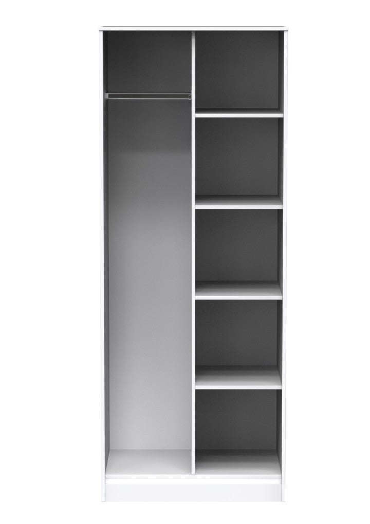 Diamond Open Shelf Wardrobe - Welcome Furniture
