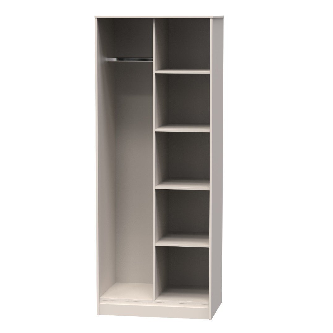Diamond Open Shelf Wardrobe - Welcome Furniture