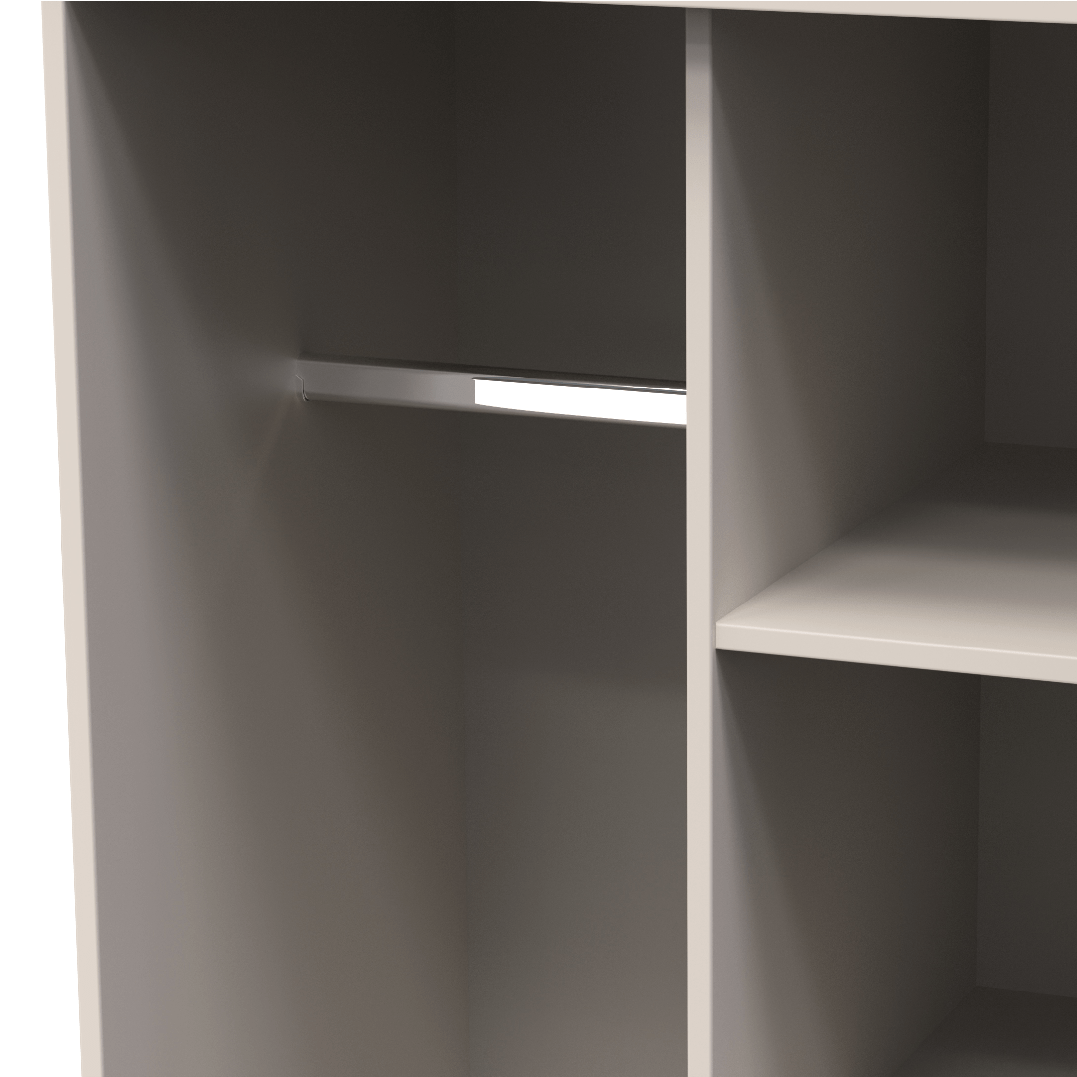 Diamond Open Shelf Wardrobe - Welcome Furniture