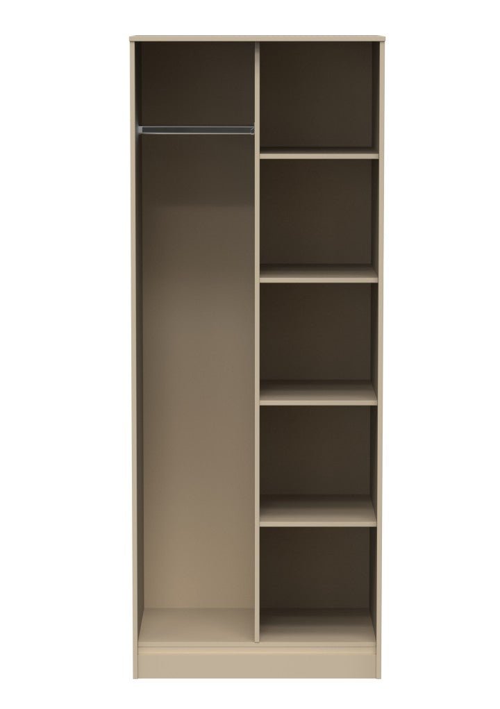 Diamond Open Shelf Wardrobe - Welcome Furniture