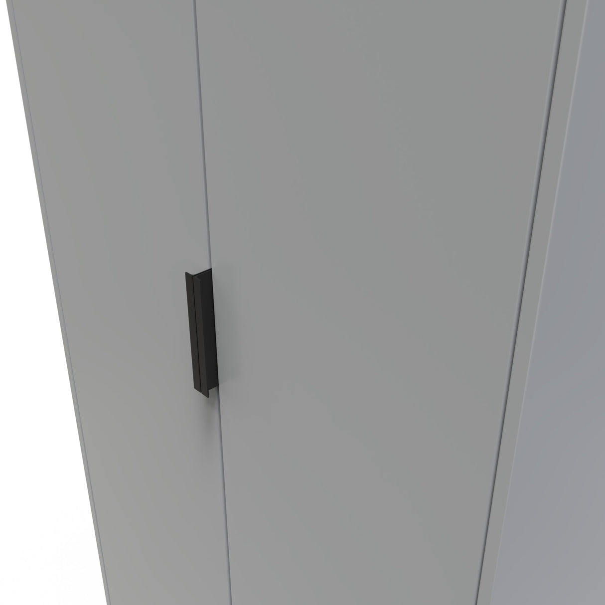 Diego 2 Door Wardrobe with Black Fittings - Welcome Furniture