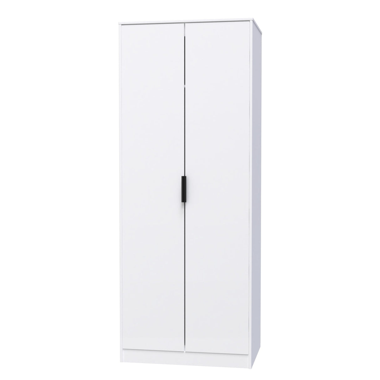Diego 2 Door Wardrobe with Black Fittings - Welcome Furniture