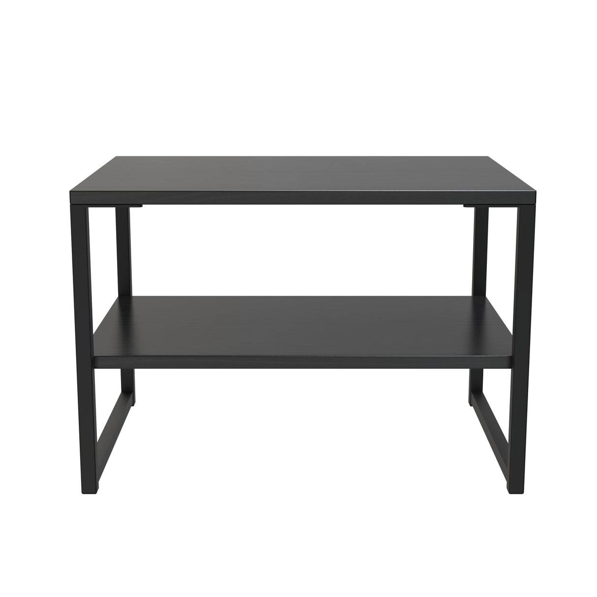 Diego Lamp Table with Black Frame Legs - Welcome Furniture