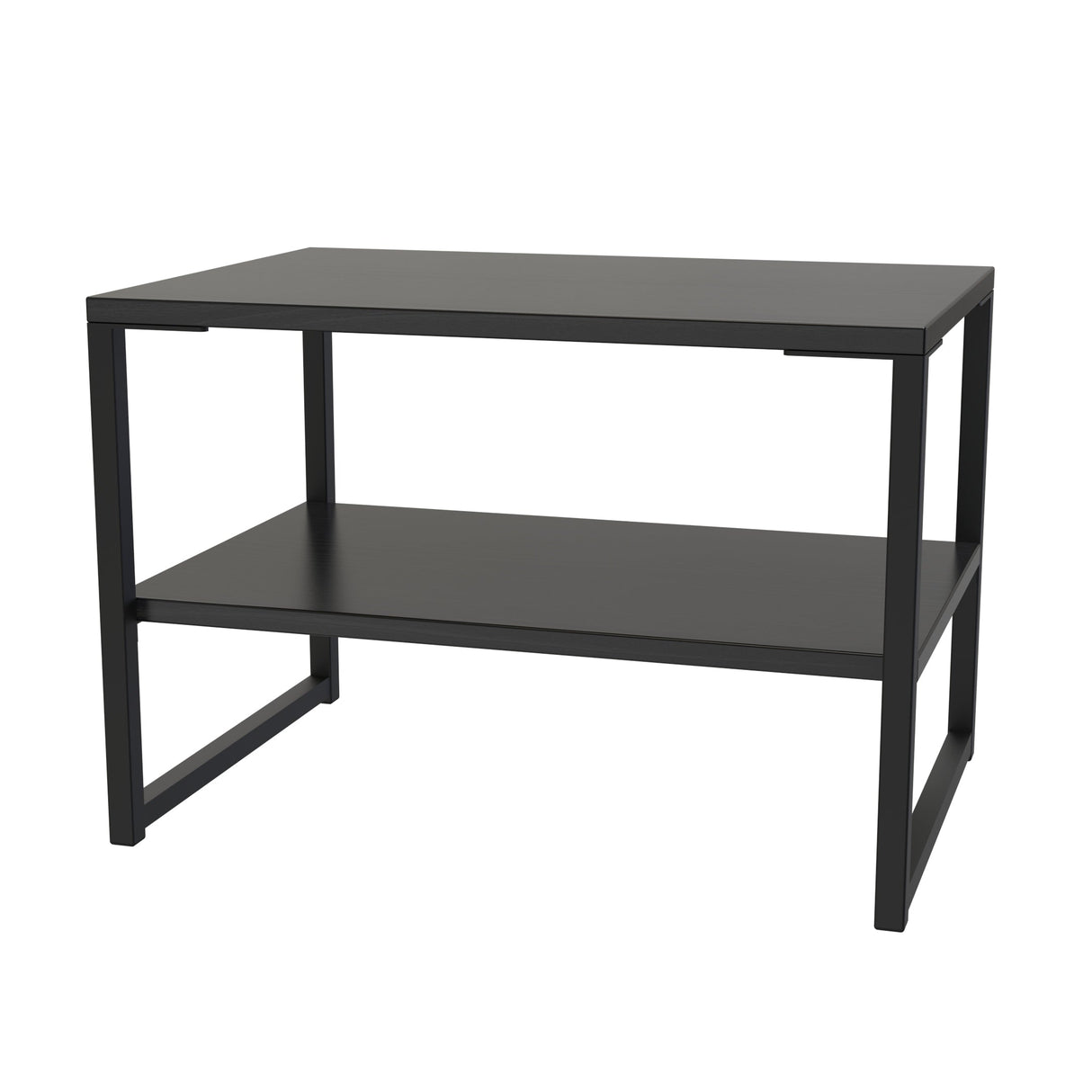 Diego Lamp Table with Black Frame Legs - Welcome Furniture