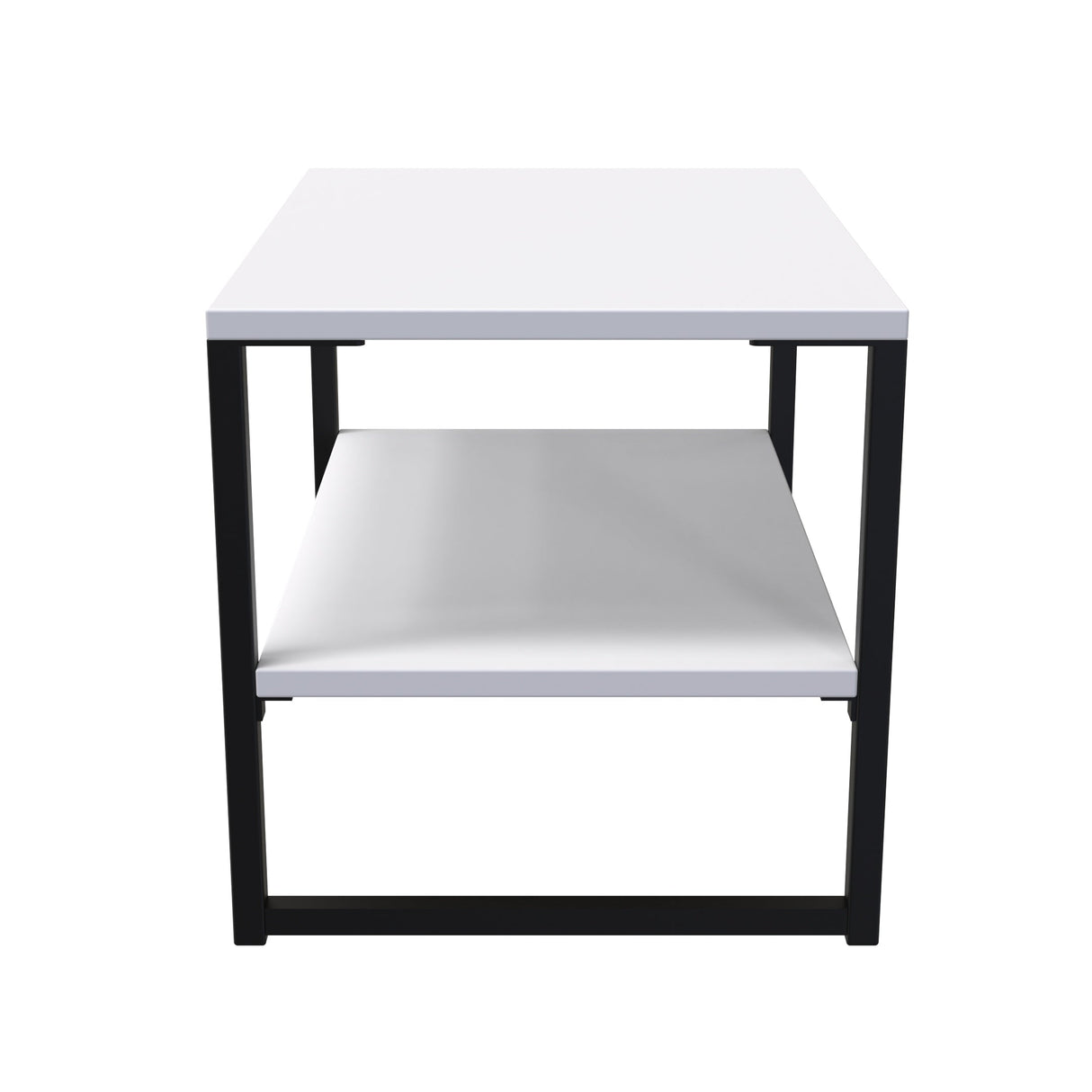 Diego Lamp Table with Black Frame Legs - Welcome Furniture