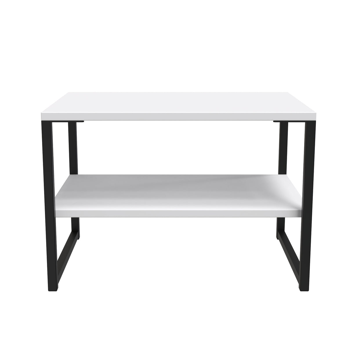 Diego Lamp Table with Black Frame Legs - Welcome Furniture