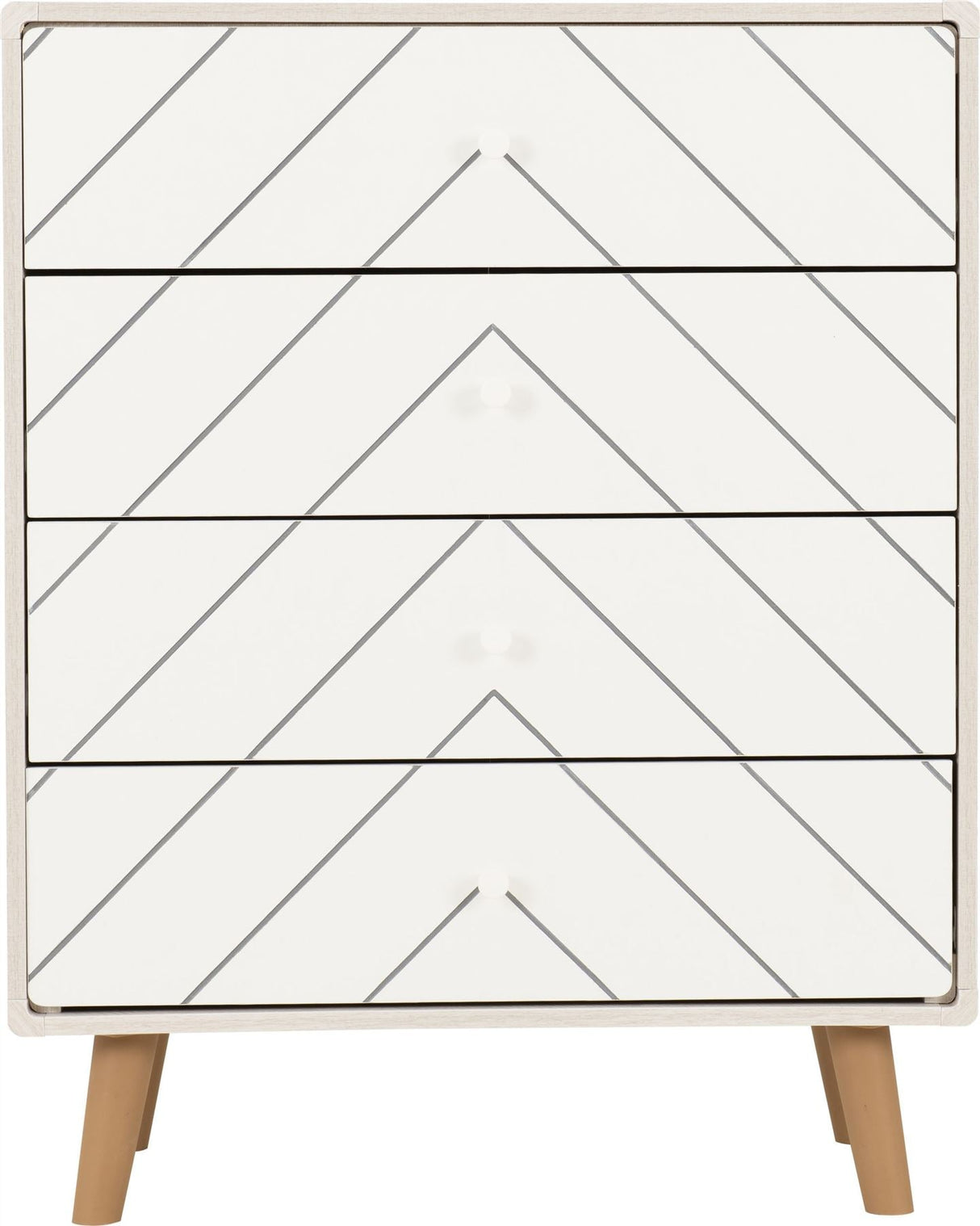 Dixie 4 Drawer Chest - Seconique