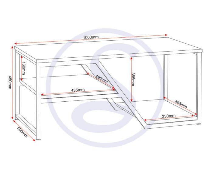 Durham Coffee Table - Seconique