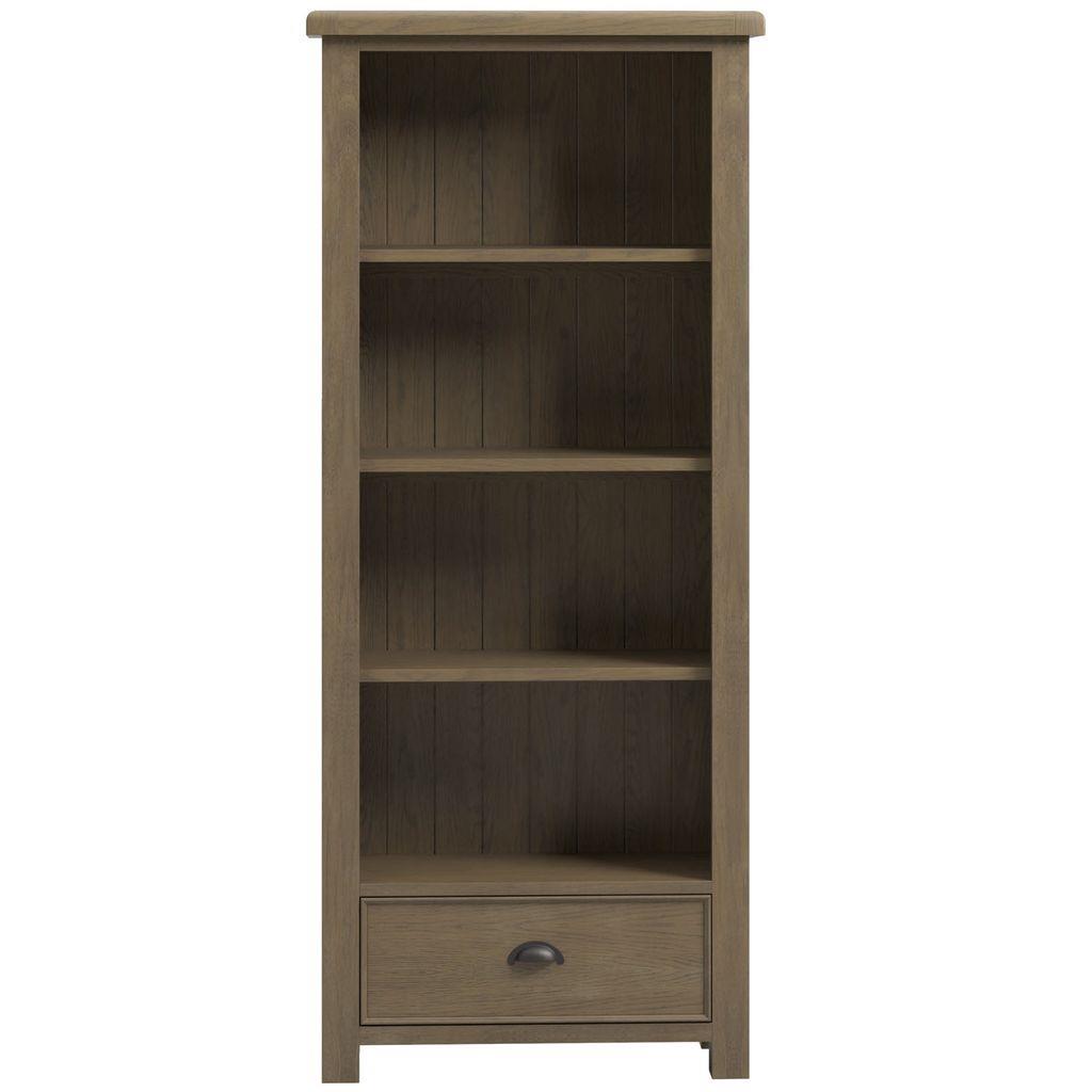 Acadia 4 Tier 1 Drawer Large Bookcase