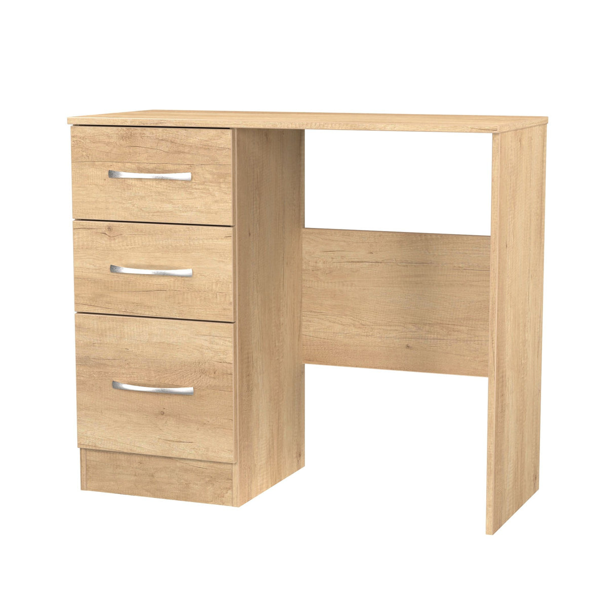 Avon 3 Drawer Single Pedestal Vanity