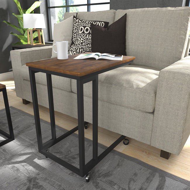 Ealing Vintage Pine Lamp Table - LPD