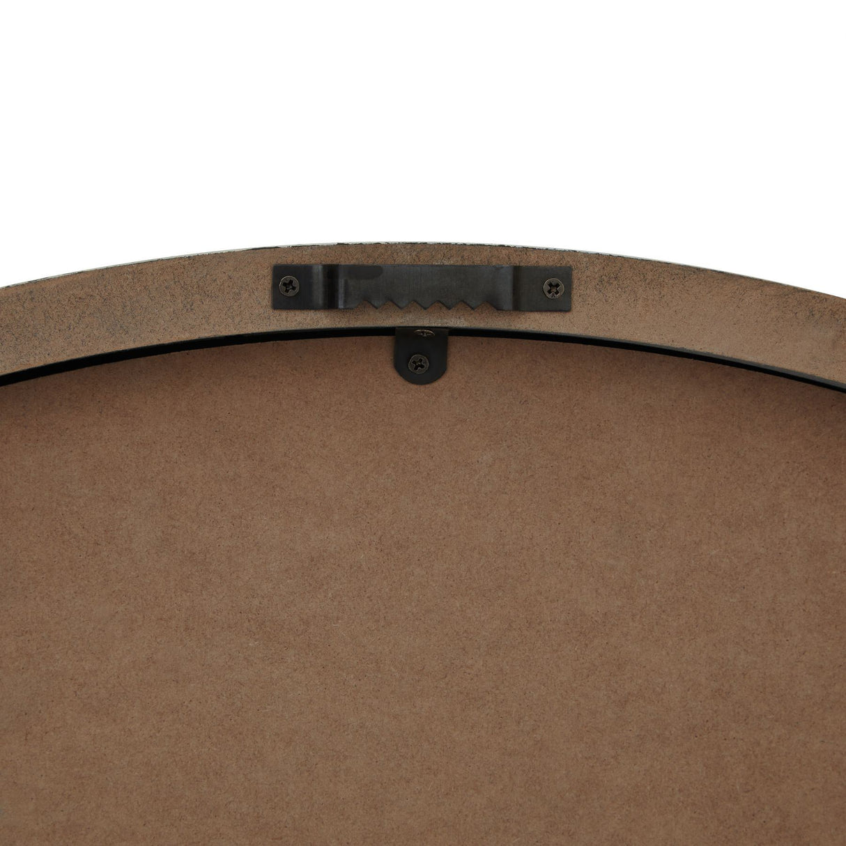 Embossed Glass Wall Clock