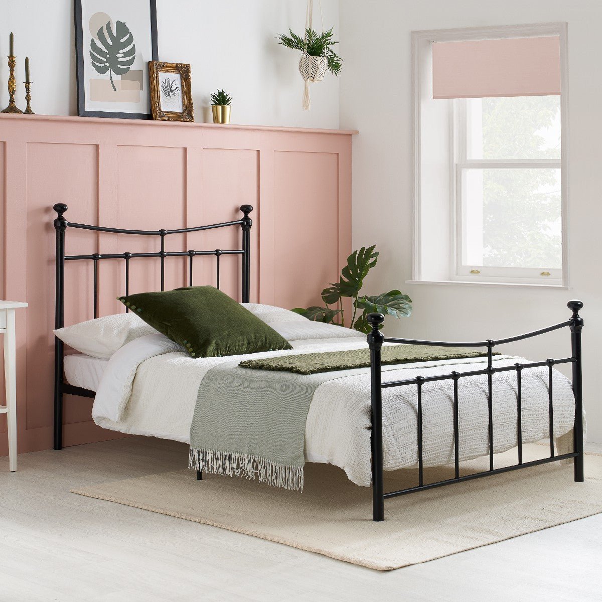 Emily Metal Bed - Birlea
