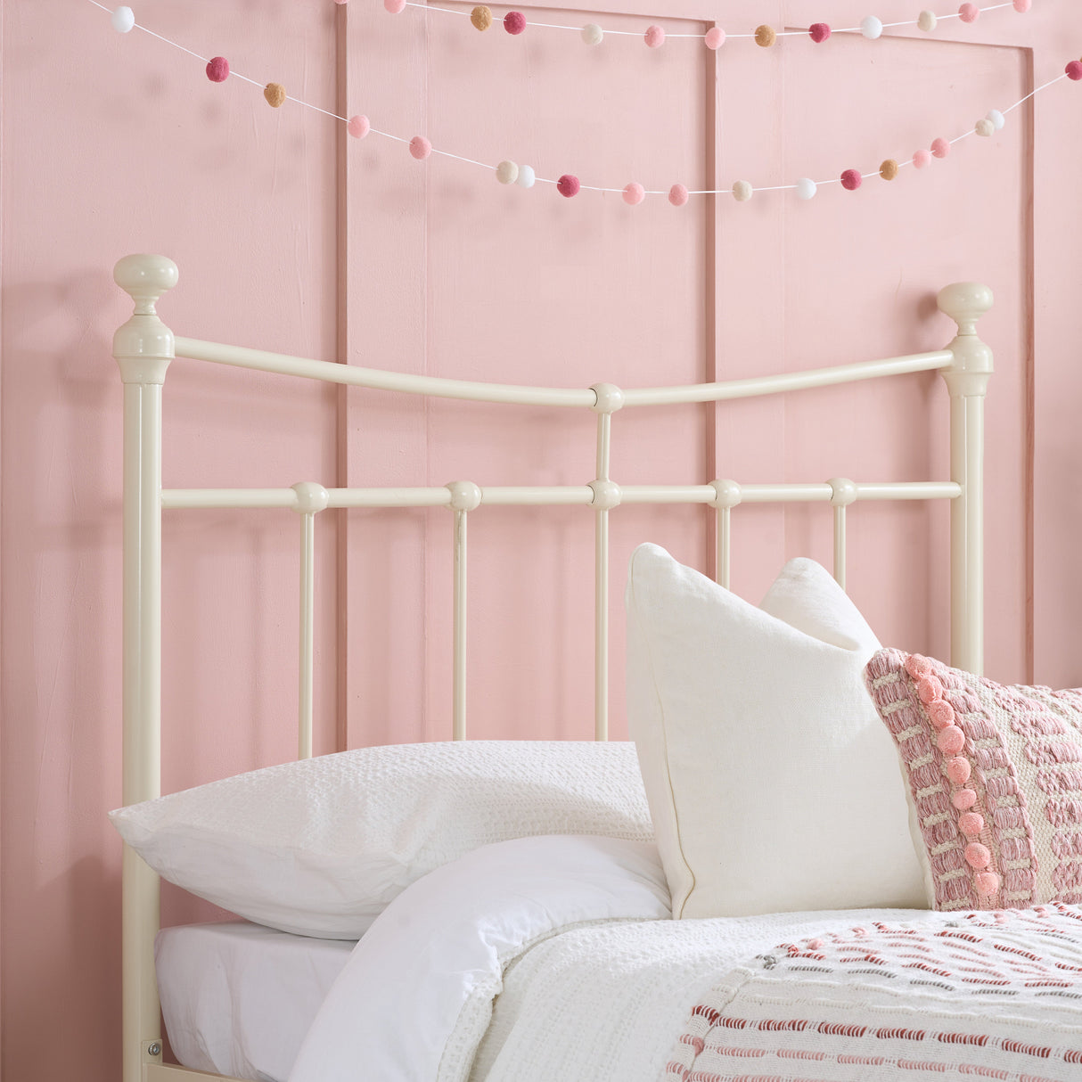 Emily Metal Bed - Birlea