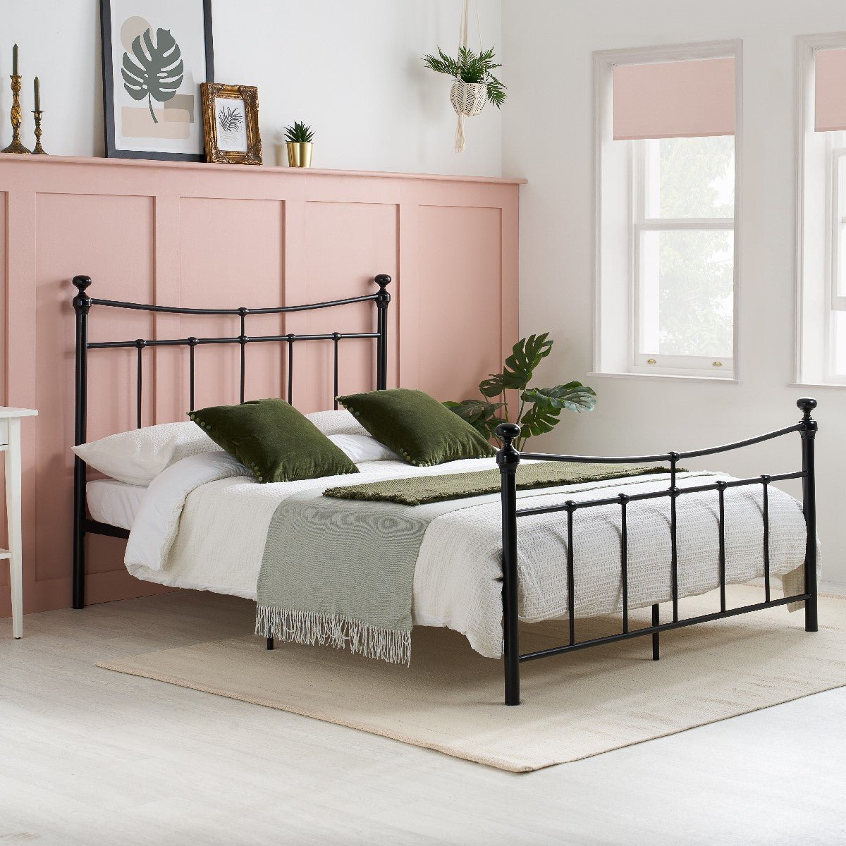 Emily Metal Bed - Birlea