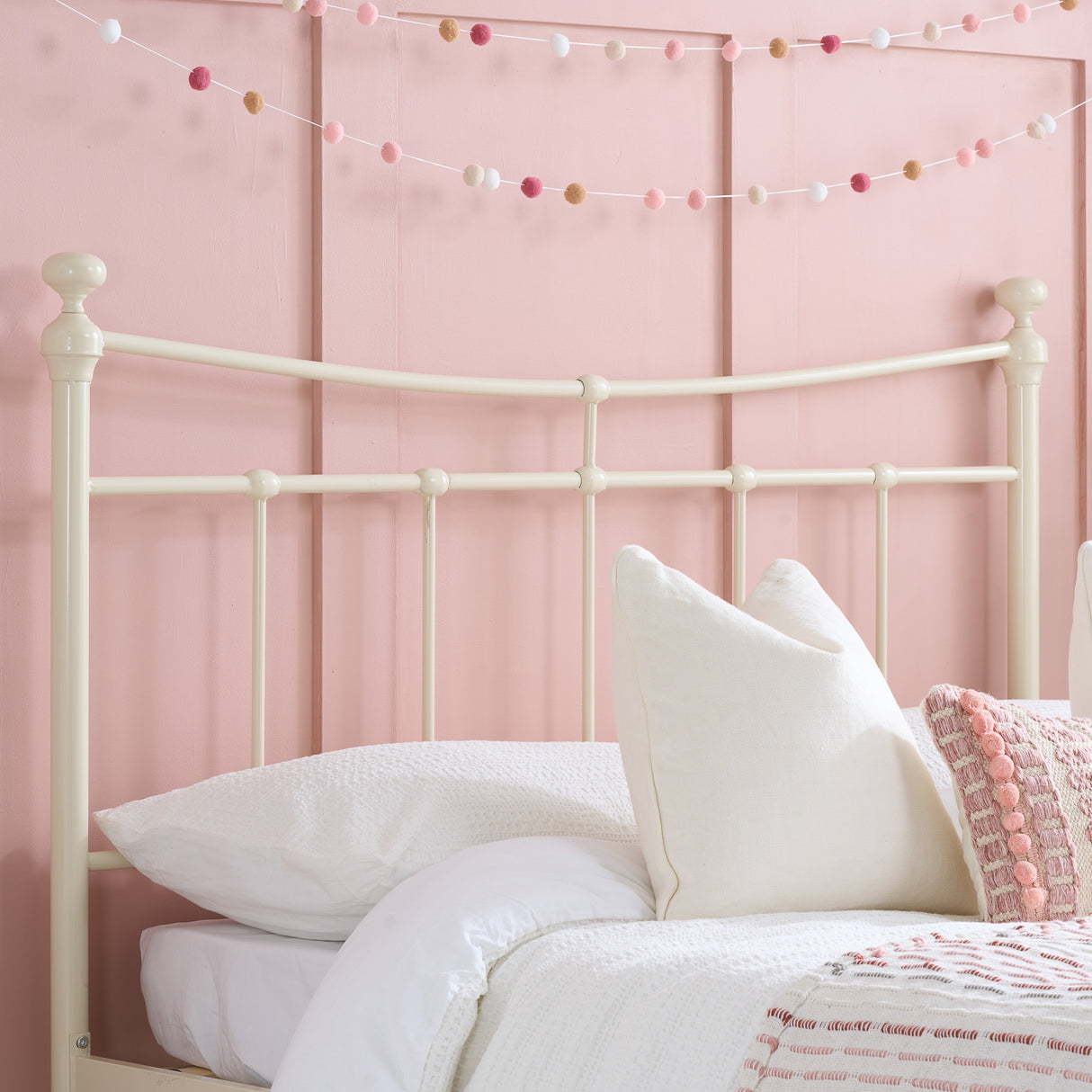 Emily Metal Bed - Birlea