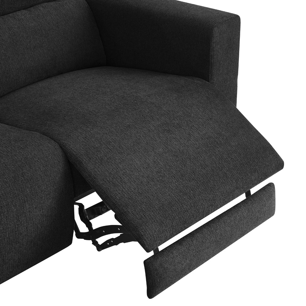 Emma 3 Seater Left Hand Chaise Recliner Sofa - TGC