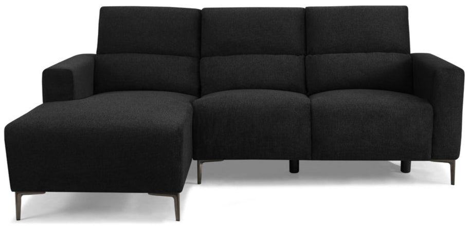 Emma 3 Seater Left Hand Chaise Recliner Sofa - TGC