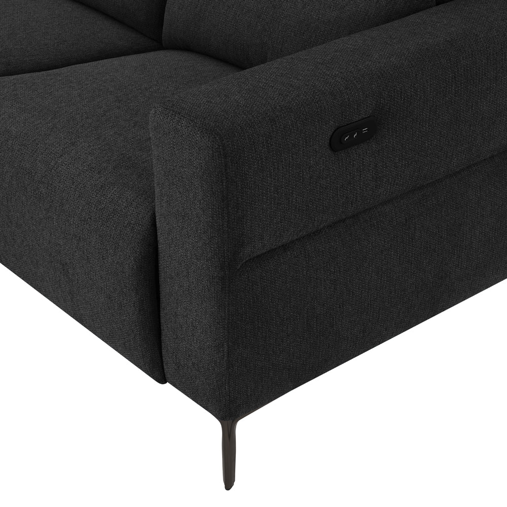 Emma 3 Seater Left Hand Chaise Recliner Sofa - TGC