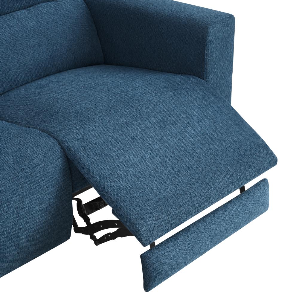 Emma 3 Seater Left Hand Chaise Recliner Sofa - TGC