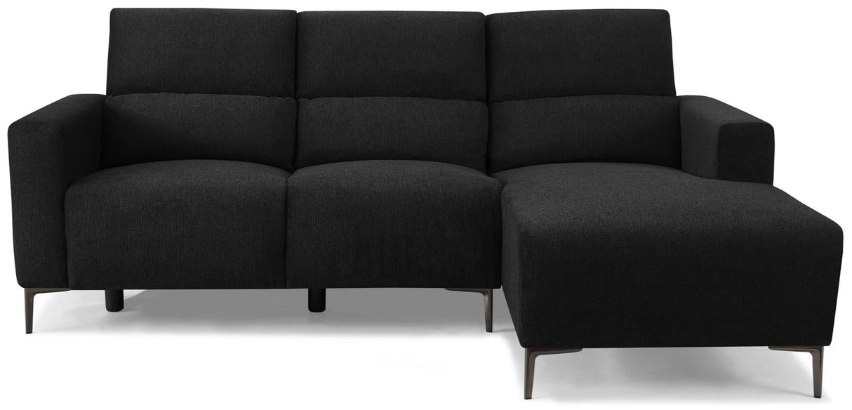 Emma 3 Seater Right Hand Chaise Recliner Sofa - TGC