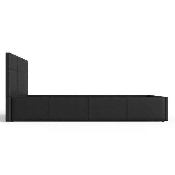 End Lift Ottoman Bed Faux Leather - GFW